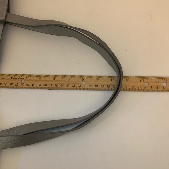 Neiman Marcus Metallic Silver Tote - Picture 6 of 10